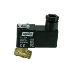 1301-KDVA016-020-220AC | 1/8" Solenoid Valf N.K. Direkt Çekmeli FKM 0 - 16 Bar 220V AC 8.5 VA