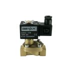 1811-KBNC016-120-G24DC | 3/8" Solenoid Valf N.K. Pilot Kumandalı Düşük Fark Basınçlı NBR 0.1 - 16 Bar G24V DC 17 W