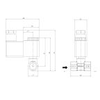 1302-KDNB007-020-24DC | 1/4" Solenoid Valf N.K. 3/2 Yollu Direkt Çekmeli NBR 0 - 7 Bar 24V DC 6.5 W
