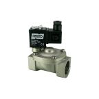 1901C-KBNF016-250-220AC | 1" Solenoid Valve N.C. Nickel Plated Pilot Operated NBR 0.5 - 16 Bar 220V AC 13 VA