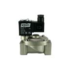 1901C-KBNF016-250-24DC | 1" Solenoid Valve N.C. Nickel Plated Pilot Operated NBR 0.5 - 16 Bar 24V DC 10 W