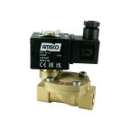 1901-KBNC040-120-12DC | 3/8" Solenoid Valve N.C. Pilot Operated NBR 0.5 - 40 Bar 12V DC 17 W