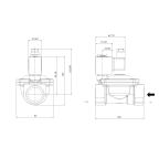 1901-KBNG006-320-12AC | 1 1/4" Solenoid Valf N.K. Pilot Kumandalı NBR 0.5 - 6 Bar 12V AC 13 VA