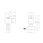 1401-KDNC040-060-220AC | 3/8" Solenoid Valf N.K. Direkt Çekmeli Servo NBR 0 - 40 Bar 220V AC 19 VA