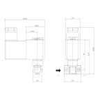 1301-KDNA016-018-G220AC | 1/8" Solenoid Valf N.K. Direkt Çekmeli NBR 0 - 16 Bar G220V AC 8.5 VA
