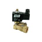 1902-ABND016-120-110AC | 1/2" Solenoid Valf N.A 3/2 Yollu Pilot Kumandalı Kompresör Uygulamaları NBR 0.5 - 16 Bar 110V AC 19 VA