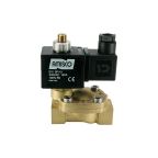 1902-ABND016-120-220AC | 1/2" Solenoid Valf N.A 3/2 Yollu Pilot Kumandalı Kompresör Uygulamaları NBR 0.5 - 16 Bar 220V AC 19 VA