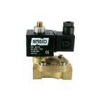 1902-ABND016-120-24DC | 1/2" Solenoid Valf N.A 3/2 Yollu Pilot Kumandalı Kompresör Uygulamaları NBR 0.5 - 16 Bar 24V DC 17 W