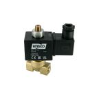 1902-KDNA007-020-24DC | 1/8" Solenoid Valve N.C. 3/2 Ways Direct Acting NBR 0 - 7 Bar 24V DC 17 W