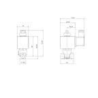 1902-KDNB007-018-24DC | 1/4" Solenoid Valve N.C. 3/2 Ways Direct Acting NBR 0 - 7 Bar 24V DC 17 W