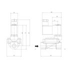 1931-KBNB010-080-24DC | 1/4" Solenoid Valf N.K. Pilot Kumandalı Eko Seri NBR 0.5 - 10 Bar 24V DC 6.5 W