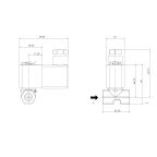 1961-KDNA010-020-24DC | 1/8" Solenoid Valf N.K. Direkt Çekmeli Eko Mini Model NBR 0 - 10 Bar 24V DC 6.5 W
