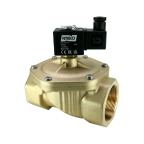 1971-KHNI008-500-24DC | 2" Solenoid Valf N.K. Askı Diyafram Tipi ( HUNG ) Paslanmaz Kovanlı NBR 0 - 8 Bar 24V DC 17 W