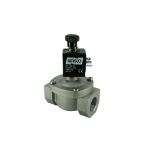 3901-ADNE0P5-190-24DC | 3/4" Solenoid Valf N.A Alüminyum Direkt Çekmeli Elle Kurmalı Doğalgaz Valfi NBR 0 - 500 mBar 24V DC 10 W