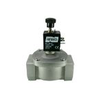 3901-ADNG0P5-320-12DC | 1 1/4" Solenoid Valve N.O. Aluminum Manual Reset N.Gas Direct Acting NBR 0 - 500 mBar 12V DC 10 W