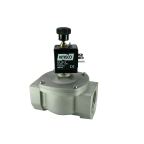 3901-ADNG0P5-320-24DC | 1 1/4" Solenoid Valve N.O. Aluminum Manual Reset N.Gas Direct Acting NBR 0 - 500 mBar 24V DC 10 W