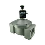 3901-ADNH0P5-400-24DC | 1 1/2" Solenoid Valve N.O. Aluminum Manual Reset N.Gas Direct Acting NBR 0 - 500 mBar 24V DC 10 W