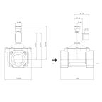 3901-ADNI0P5-500-12AC | 2" Solenoid Valve N.O. Aluminum Manual Reset N.Gas Direct Acting NBR 0 - 500 mBar 12V AC 13 VA