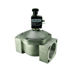 3901-ADNI0P5-500-G220AC | 2" Solenoid Valf N.A Alüminyum Direkt Çekmeli Elle Kurmalı Doğalgaz Valfi NBR 0 - 500 mBar G220V AC 19 VA