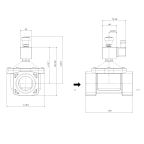 3901-ADNI0P5-500-G220AC | 2" Solenoid Valf N.A Alüminyum Direkt Çekmeli Elle Kurmalı Doğalgaz Valfi NBR 0 - 500 mBar G220V AC 19 VA