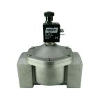 3901-ADNI0P5-500-24DC | 2" Solenoid Valf N.A Alüminyum Direkt Çekmeli Elle Kurmalı Doğalgaz Valfi NBR 0 - 500 mBar 24V DC 10 W