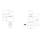 3901A-KDNC1P5-080-24DC | 3/8" Solenoid Valve N.C. Aluminum For Gas Direct Acting NBR 0 - 1.5 Bar 24V DC 17 W