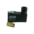 1301-KDNA016-020-G220AC | 1/8" Solenoid Valf N.K. Direkt Çekmeli NBR 0 - 16 Bar G220V AC 8.5 VA