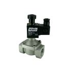 3901-KDNE0P5-200-220AC | 3/4" Solenoid Valve N.C. Aluminum Manual Reset N.Gas Direct Acting NBR 0 - 500 mBar 220V AC 13 VA