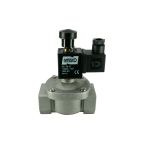 3901-KDNF0P5-250-110AC | 1" Solenoid Valve N.C. Aluminum Manual Reset N.Gas Direct Acting NBR 0 - 500 mBar 110V AC 13 VA