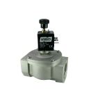 3901-KDNG0P5-320-220AC | 1 1/4" Solenoid Valve N.C. Aluminum Manual Reset N.Gas Direct Acting NBR 0 - 500 mBar 220V AC 13 VA
