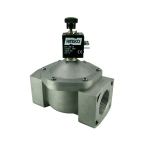 3901-KDNH0P5-400-12DC | 1 1/2" Solenoid Valve N.C. Aluminum Manual Reset N.Gas Direct Acting NBR 0 - 500 mBar 12V DC 10 W