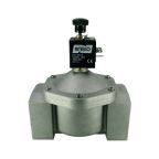 3901-KDNH0P5-400-24DC | 1 1/2" Solenoid Valf N.K. Alüminyum Direkt Çekmeli Elle Kurmalı Doğalgaz Valfi NBR 0 - 500 mBar 24V DC 10 W