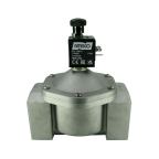 3901-KDNI0P5-500-110AC | 2" Solenoid Valve N.C. Aluminum Manual Reset N.Gas Direct Acting NBR 0 - 500 mBar 110V AC 13 VA