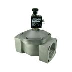3901-KDNI0P5-500-220AC | 2" Solenoid Valve N.C. Aluminum Manual Reset N.Gas Direct Acting NBR 0 - 500 mBar 220V AC 13 VA