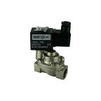 4911C-KBPD010-120-G12DC | 1/2" Solenoid Valve N.C. Nickel Plated Piston Steam Pilot Operated PTFE 0.5 - 10 Bar G12V DC 17 W