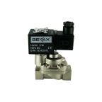 4911C-KBPD010-120-G12DC | 1/2" Solenoid Valve N.C. Nickel Plated Piston Steam Pilot Operated PTFE 0.5 - 10 Bar G12V DC 17 W