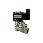 4911C-KBPD010-120-G24DC | 1/2" Solenoid Valve N.C. Nickel Plated Piston Steam Pilot Operated PTFE 0.5 - 10 Bar G24V DC 17 W