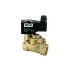 4911-KBPE010-190-24AC | 3/4" Solenoid Valf N.K. Pilot Kumandalı Pistonlu Buhar  PTFE 0.5 - 10 Bar 24V AC 19 VA