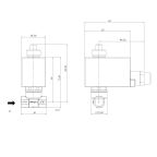 5312-KDNB003-025-G220AC | 1/4" Solenoid Valve N.C. 3/2 Ways Ex-Proof Direct Acting NBR 0 - 3 Bar G220V AC 13 VA