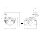 5801-KBVH003-400-24DC | 1 1/2" Solenoid Valf N.K. Pilot Kumandalı Ex-Proof Eko Seri FKM 0.5 - 3 Bar 24V DC 3 W
