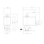 5902-KDNB001-025-G220AC | 1/4" Solenoid Valve N.C. 3/2 Ways Vacuum Ex-Proof Direct Acting NBR -1 - 1 Bar G220V AC 13 VA