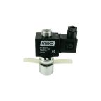 6511-KD00001-080-24DC | Solenoid Valve N.C. Aluminum Pinch M4 Assembly Sheet Metal 90 Degree NBR 0 - 1 Bar 24V DC 17 W