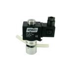 6551-KD00001-080-24DC | Solenoid Valve N.C. Aluminum Pinch M4  NBR 0 - 1 Bar 24V DC 17 W