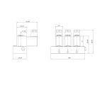6591-KDNA010-020-24DC | 1/8" Solenoid Valf N.K. Direkt Çekmeli 3'lü 2+1 Sıralı Kısıcılı Eko Seri NBR 0 - 10 Bar 24V DC 6.5 W