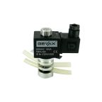 6612-KD00001-080-G220AC | Solenoid Valf N.K. Alüminyum 3/2 Yollu Pinch NBR 0 - 1 Bar G220V AC 19 VA