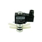 6612-KD00001-080-G220AC | Solenoid Valf N.K. Alüminyum 3/2 Yollu Pinch NBR 0 - 1 Bar G220V AC 19 VA