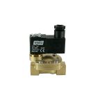 6941-KBNC010-100-24DC | 3/8" Solenoid Valf N.K. Pilot Kumandalı Latch Eko Seri NBR 0.5 - 10 Bar 24V DC 6.5 W