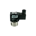 7901-KDPB010-030-24DC | 1/4" Solenoid Valf N.K. Paslanmaz Direkt Çekmeli PTFE 0 - 10 Bar 24V DC 17 W