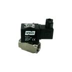 7901-KDPD005-060-110AC | 1/2" Solenoid Valf N.K. Paslanmaz Direkt Çekmeli PTFE 0 - 5 Bar 110V AC 19 VA