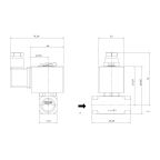 7901-KDPD006-050-12DC | 1/2" Solenoid Valf N.K. Paslanmaz Direkt Çekmeli PTFE 0 - 6 Bar 12V DC 17 W